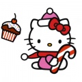 Hello Kitty Noel - Fond iPhone