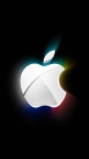 apple multicouleur 4- Fond iPhone 5 HD