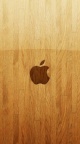 logo fond bois Apple - iPhone 6 (3)