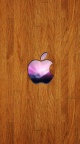 logo fond bois Apple - iPhone 6 (8)